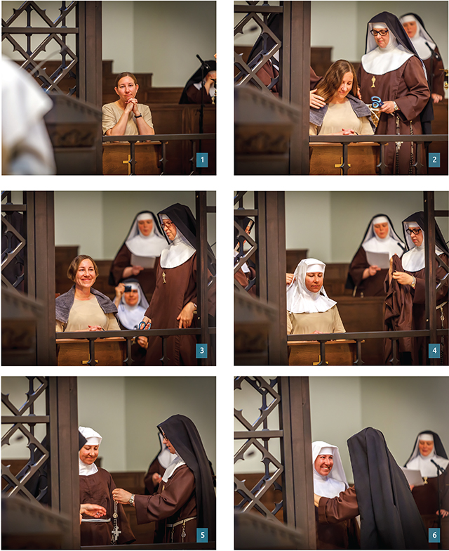 Vision 2017 Bering 1 Desert nuns find an oasis Jennifer Meissonnier during the investiture ceremony