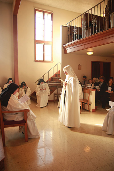 Vision 2021 Schuck Scheiber 2 Translation please: Let’s define our terms Cistercian Nuns, Valley of Our Lady Monastery, in prayer