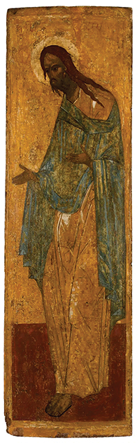Vision 2025 Spotlight 17 Icons: An age-old entrée into the divine A Russian icon of Saint John the Baptist from the late 1400s.